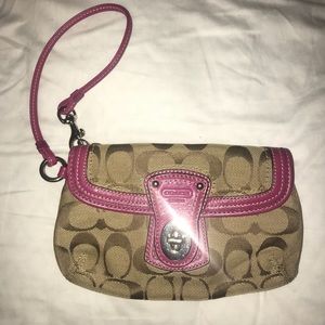 Coach wristlet